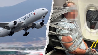 American Airlines flight diverted as unruly passenger restrained with duct tape - Fox News