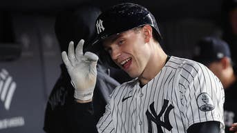 Yankees bullpen catcher head butts grand slam ball on the fly in wild scene - Fox News