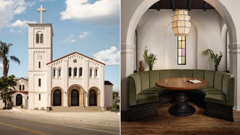 Abandoned 95-year-old church has been reborn as a luxury hotel with a cocktail pool - Fox News