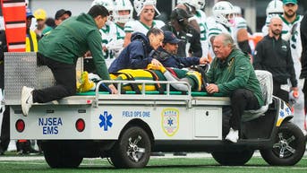 Scary scene as Jayden Reed carted off on spine board during Packers game against the Jets - Fox News