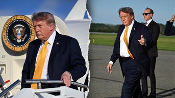 Trump debuts apparent darker hair color, igniting social media chatter - Fox News