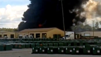 Massive chemical fire erupts at electrical transformer plant in Mississippi, forcing evacuation