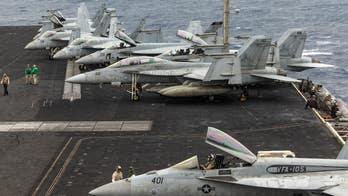 2 Navy aviators eject during landing 'mishap' aboard USS Eisenhower, injuring 4 sailors