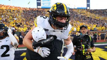 Iowa wide receiver 'blacked out' after hauling in last-second game winner against Michigan