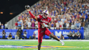 It's only week two, but Kansas QB Isaiah Marshall might have completed the pass of the year