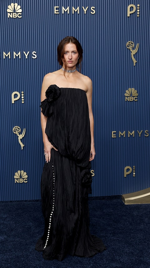 78.ª EDICIÓN DE LOS PREMIOS EMMY EN HORARIO DE MÁXIMA AUDIENCIA -- En la imagen: Grace Gummer llega a la 78.ª edición de los Premios Emmy en horario de máxima audiencia, celebrada en el Teatro « Peacock » el 14 de septiembre de 2026. -- (Foto de: Randy Shropshire/NBC vía Getty Images)