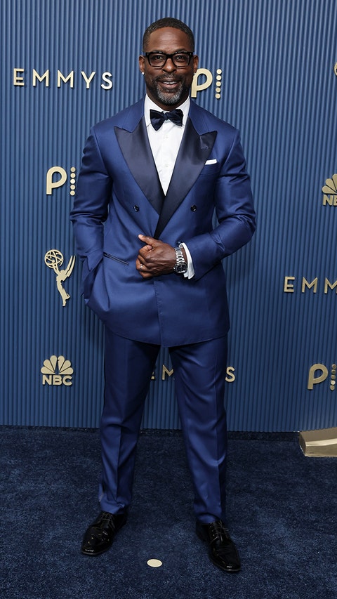 78.ª EDICIÓN DE LOS PREMIOS EMMY EN HORARIO ESTELAR -- En la imagen: Sterling K. Brown llega a la 78.ª edición de los Premios Emmy en horario estelar, celebrada en el Teatro « Peacock » el 14 de septiembre de 2026. -- (Foto: Randy Shropshire/NBC vía Getty Images)
