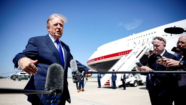 Trump leaves for Dallas for GOP convention