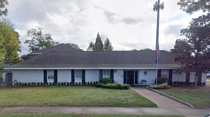 image shows FIJI frat house
