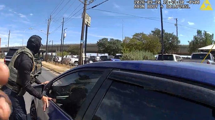 ICE traffic stop in Austin