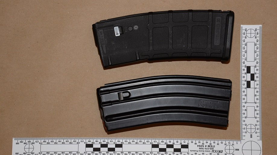 loaded rifle magazines