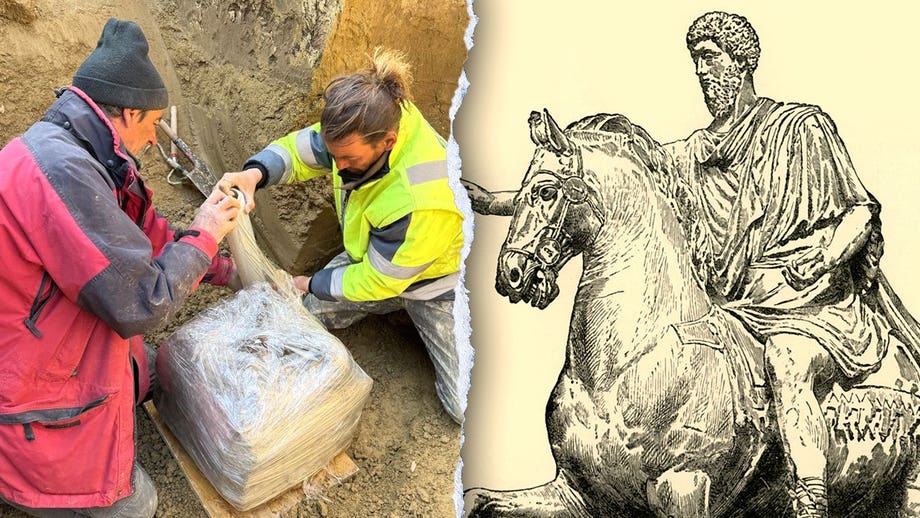 Grisly discovery from legendary Roman emperor's reign reveals soldiers' remains, weapons