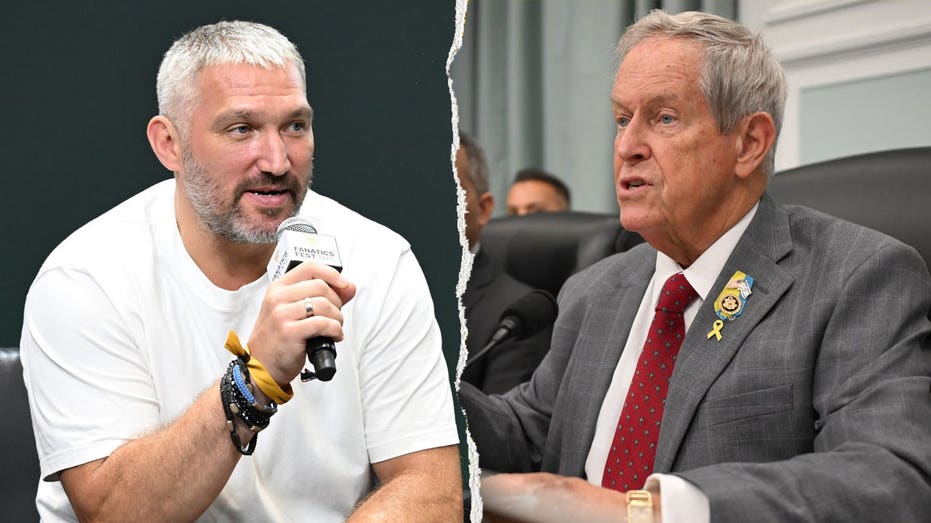 Republican congressman presses NHL over Alex Ovechkin’s appearance in Putin party campaign ad