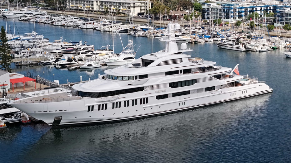 Mysterious $150M superyacht docks in LA with hidden name and magical connection