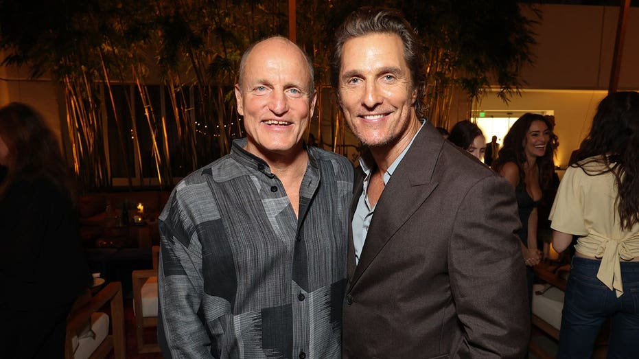 Matthew McConaughey says Woody Harrelson’s wild antics include 2 a.m. visits, inviting strangers on vacations