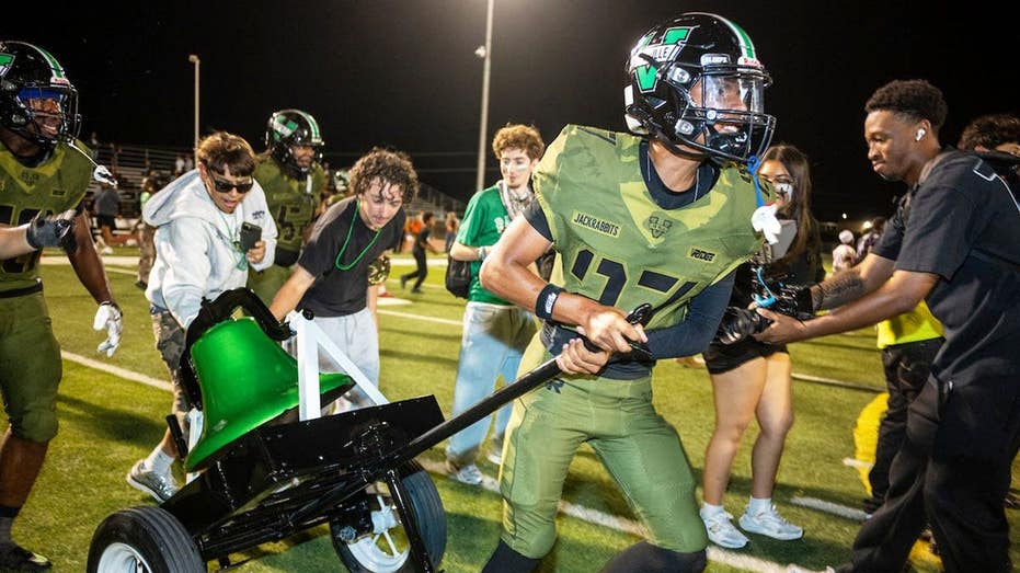 Entire California high school football team suspended after mascot's obscene gesture