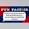 Stardust extracted from the Murchison meteorite is 7 billion years old, predating our sun