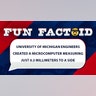 University of Michigan engineers created a microcomputer measuring just 0.3 millimeters to a side.