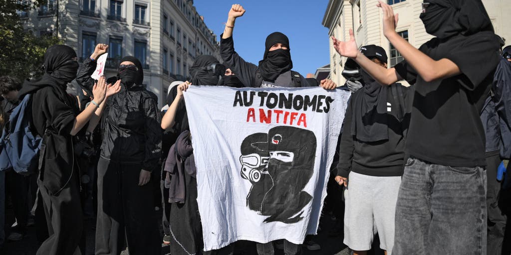 Fifty Antifa groups in France join vast network to ensure chaos in...