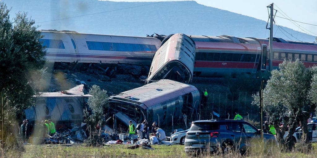 Spain high-speed train crash kills at least 10