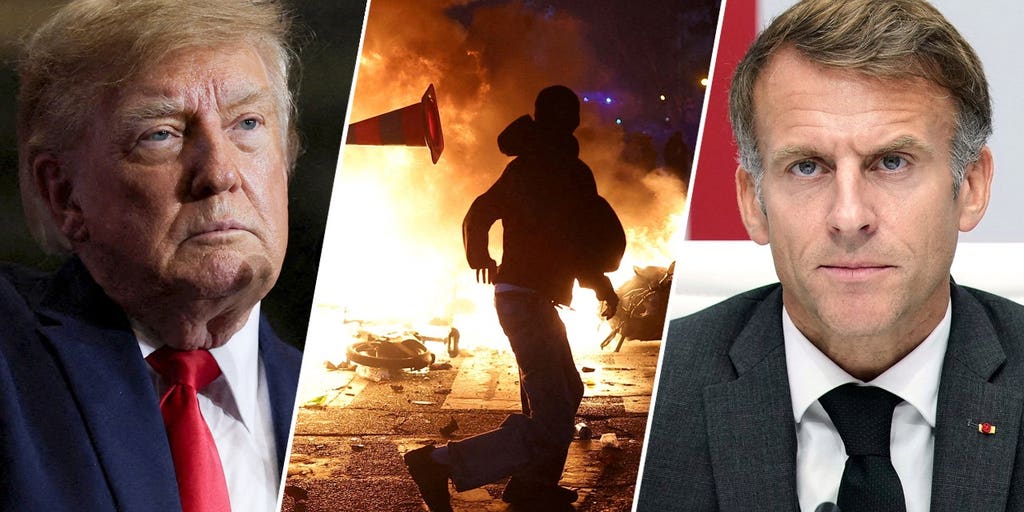 State Department says Trump is 'spot on' with France protests after Macron decries 'stupid' comments