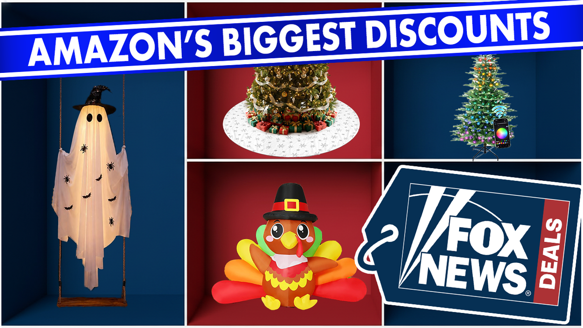 Shop Halloween, Thanksgiving and Christmas decor that's 40% off or more.