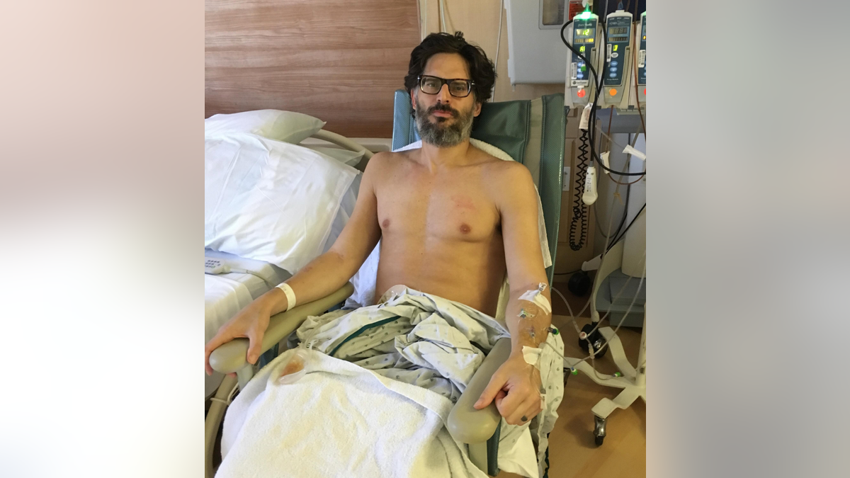Joe Manganiello hospital