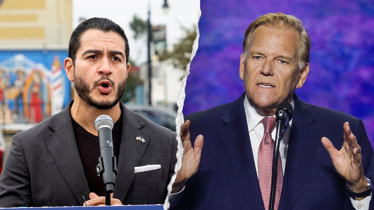 Abdul El-Sayed and Mike Rogers