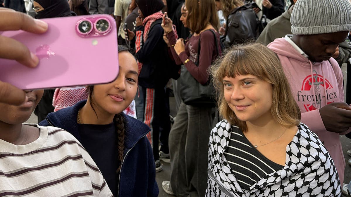 France School Protests - Greta Thunberg