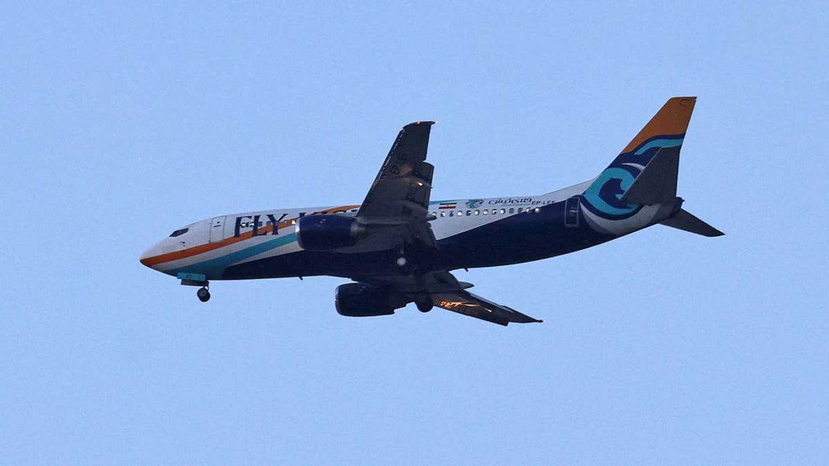 Un avión comercial iraní aterriza en el aeropuerto de Mehrabad, en Teherán