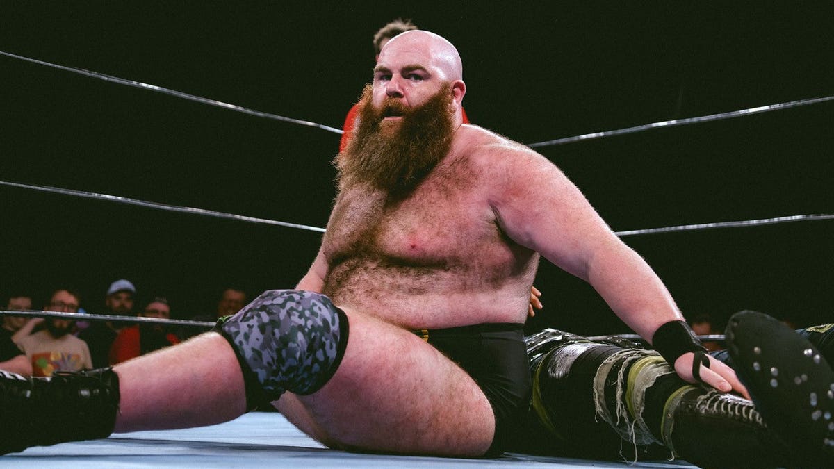 Big Damo in the ring