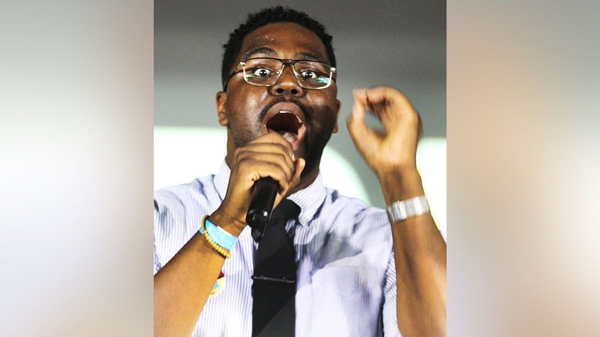 Malik Williams is the Democratic party's nominee running for election to the Texas House of Representatives to represent District 83. James Talarico was at the rally at the Fiesta Center in Lubbock, Texas on Tuesday, Oct. 27, 2026.