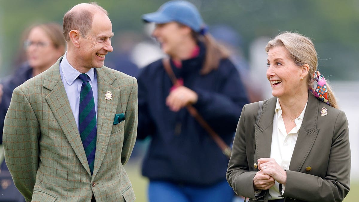 Prince Edward and Sophie, Duchess of Edinburgh, attend the Royal Windsor Horse Show.