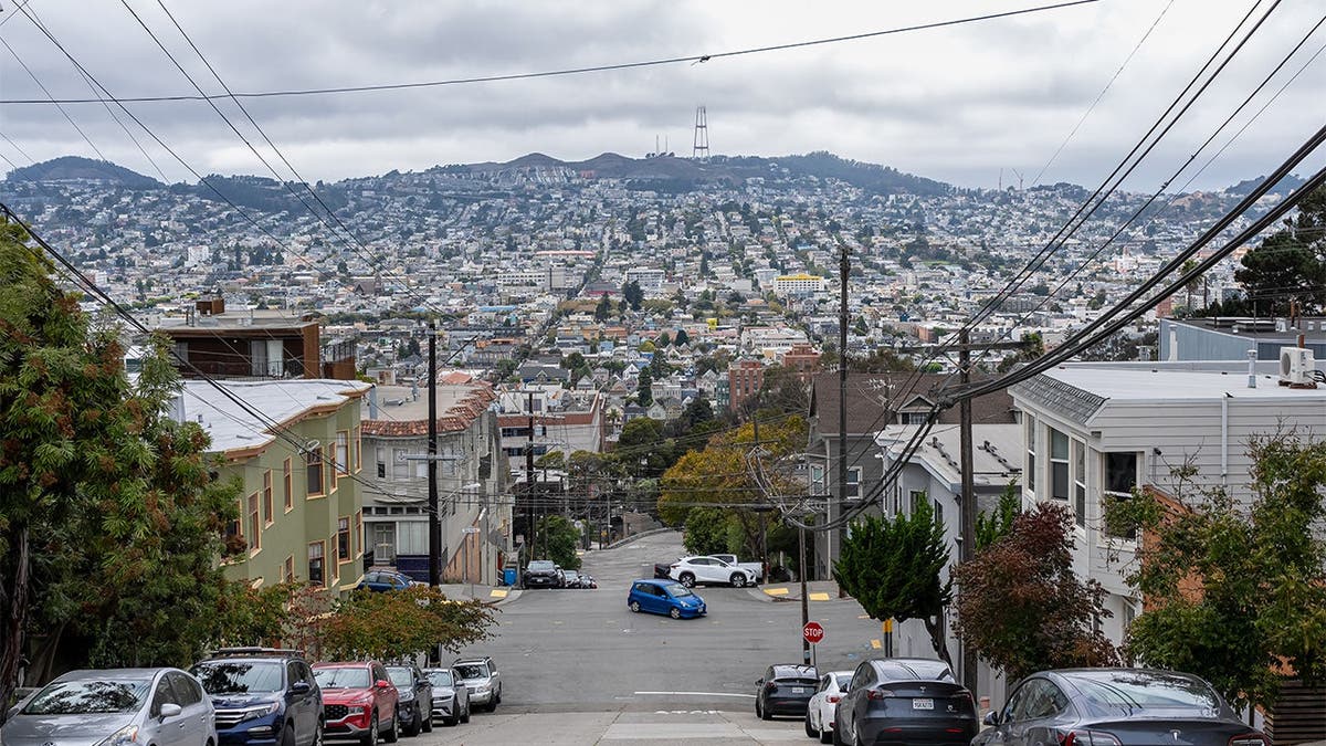 Homes stand in San Francisco, Calif.