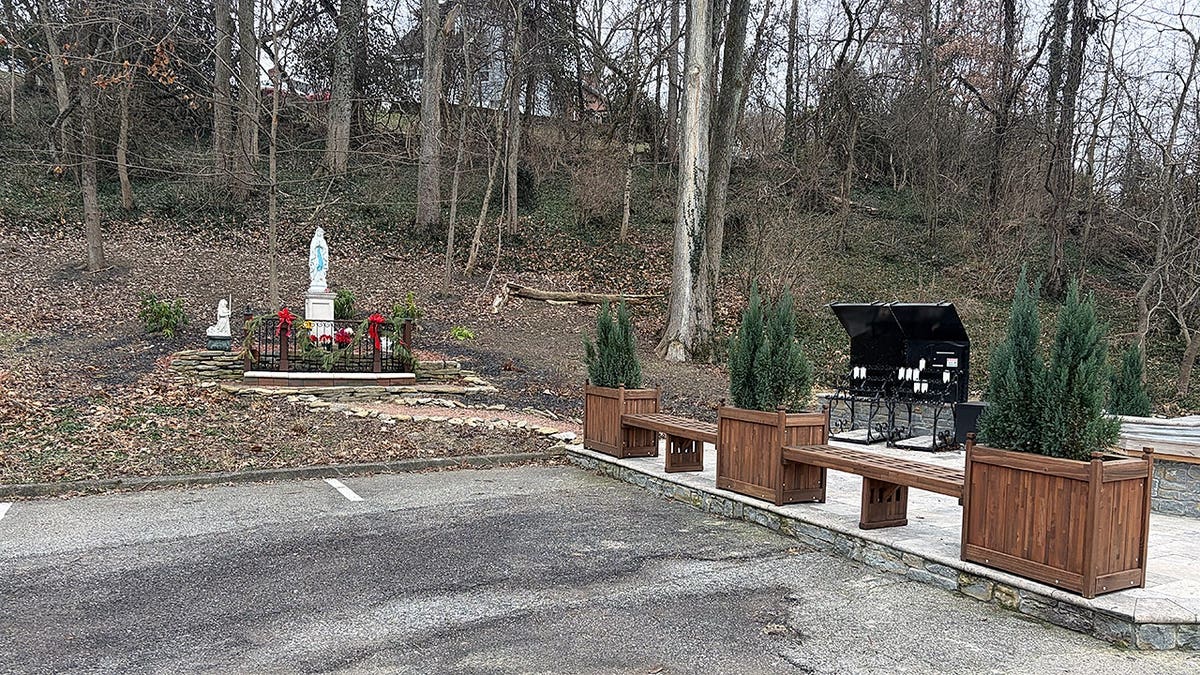 St. John Church proposed grotto site