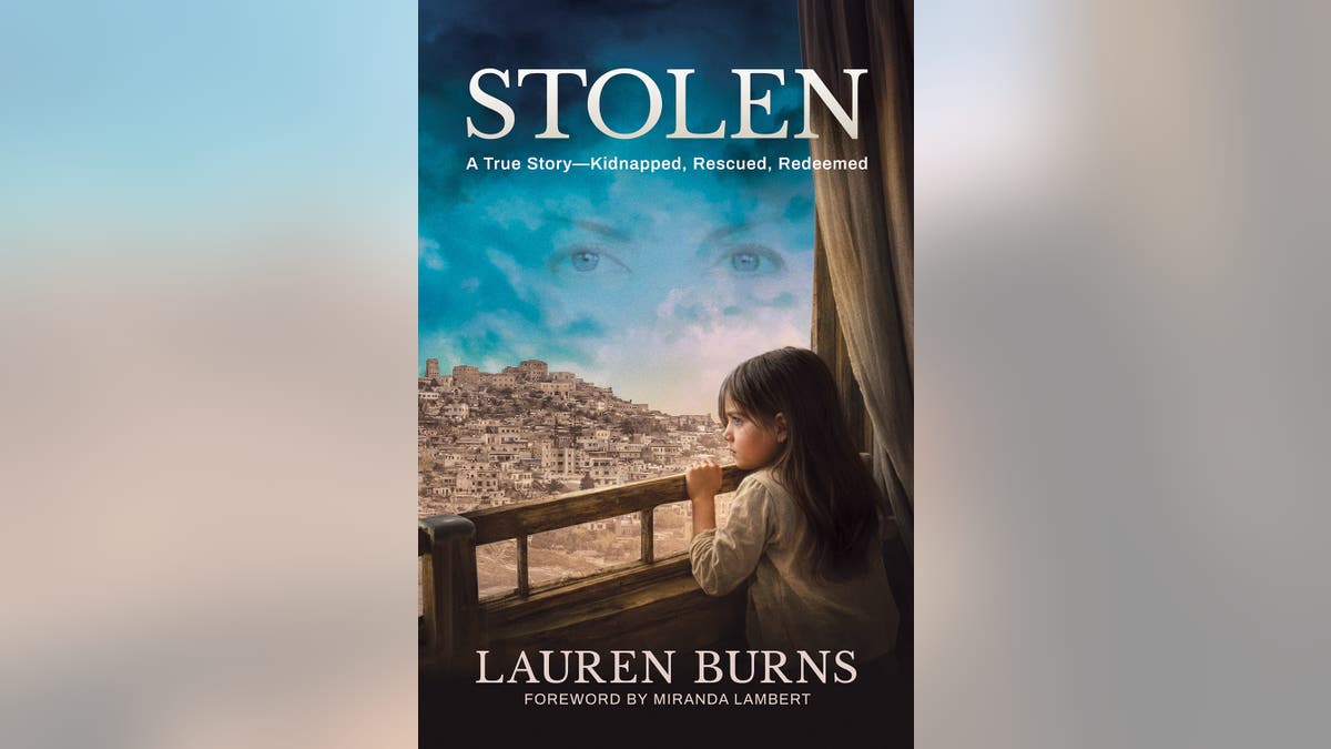 Book cover for Stolen by Lauren Burns.