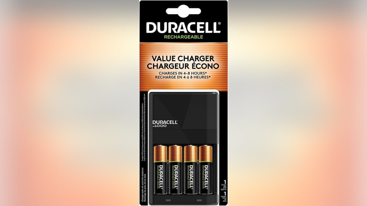 The wall plug folds into the charger for easy storage.