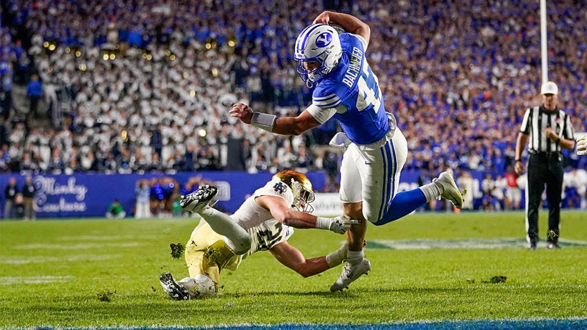 BYU Cougars quarterback Bear Bachmeier