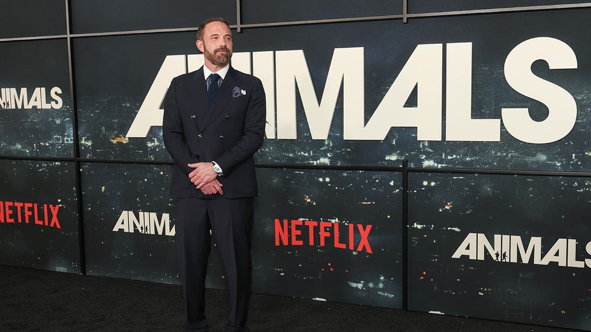 Ben Affleck attends the world premiere of Netflix's