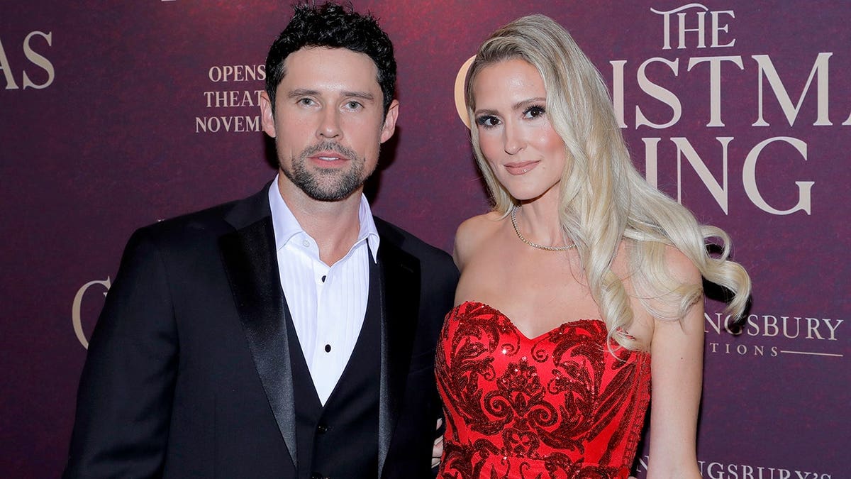 Ben Hollingsworth and Nila at the Nashville premiere of 