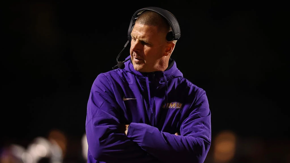 Billy Napier reacts during the second half at Kidd Brewer Stadium.