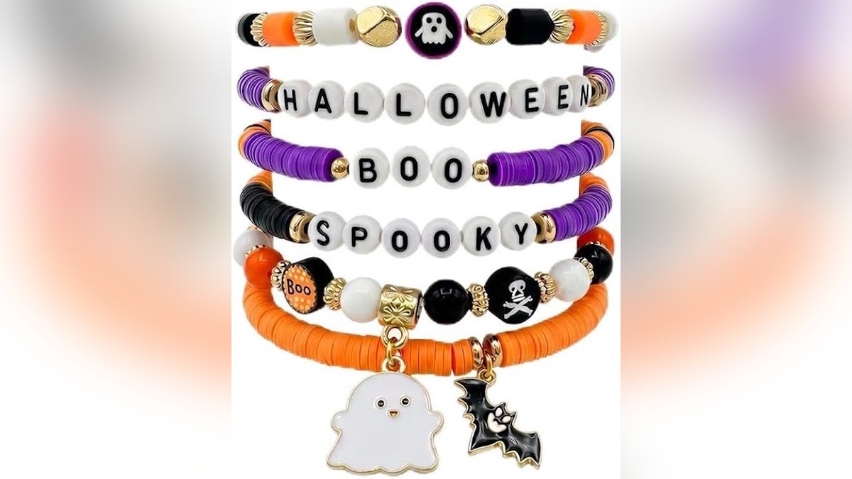 These adorable bracelets are the perfect Halloween accessory.