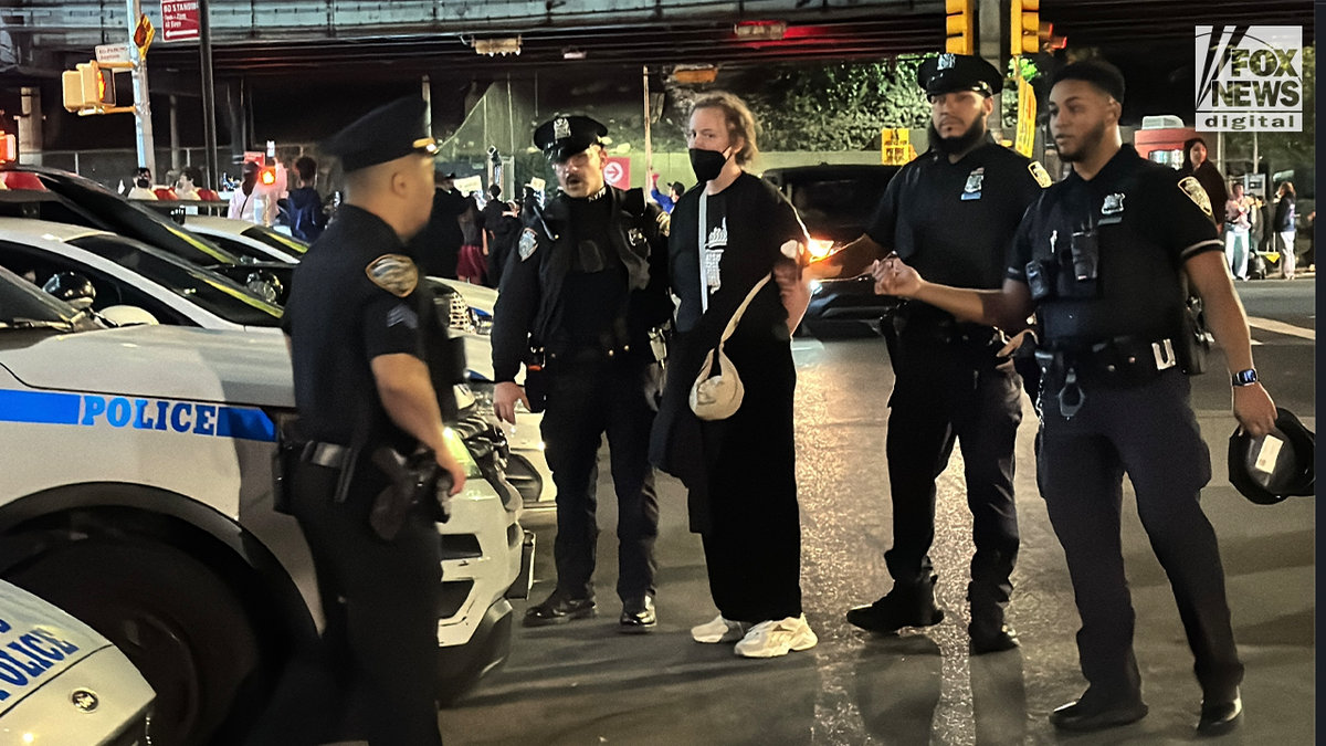 Protesters gathered in the Bronx on Thursday, Oct. 8, 2026, following an ICE-involved shooting that left a man injured and sparked demonstrations and multiple arrests.