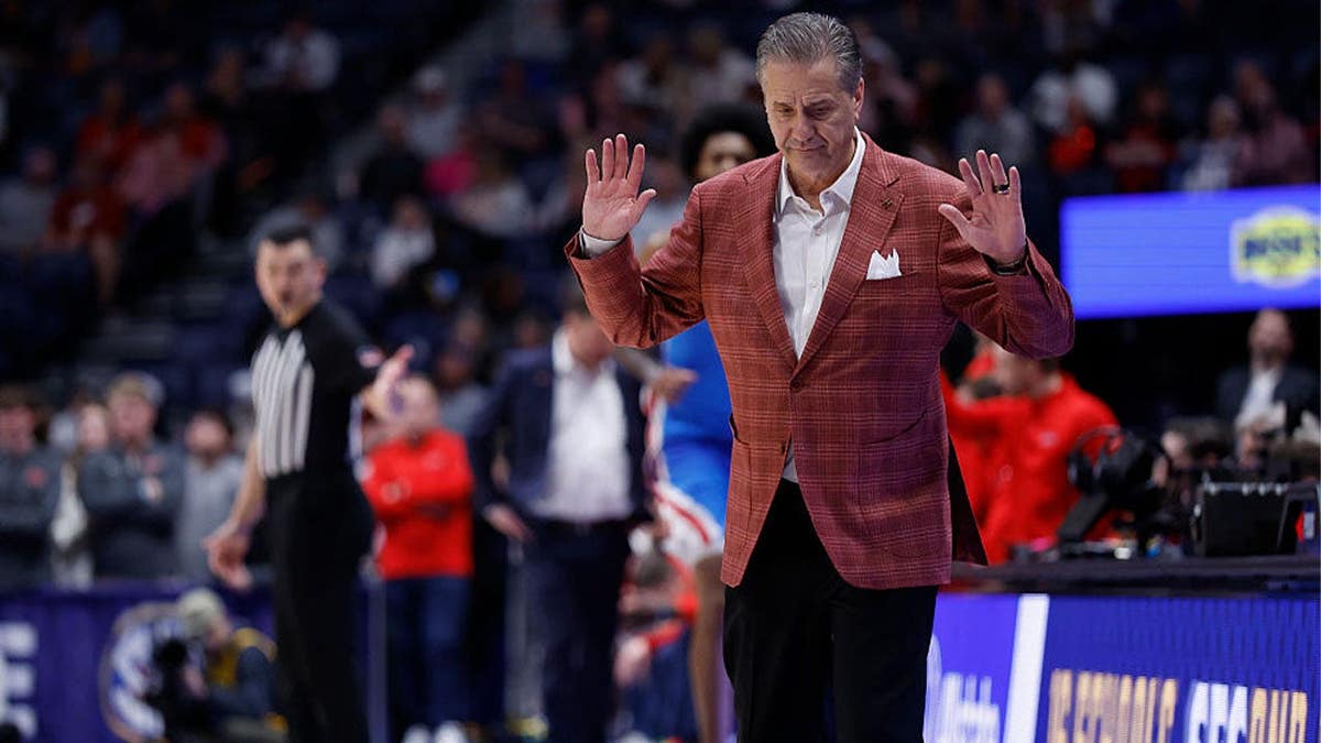 Arkansas Razorbacks head coach John Calipari