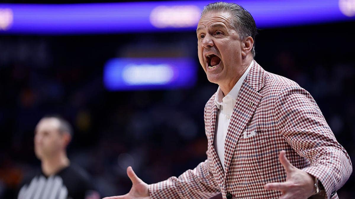 Arkansas Razorbacks head coach John Calipari