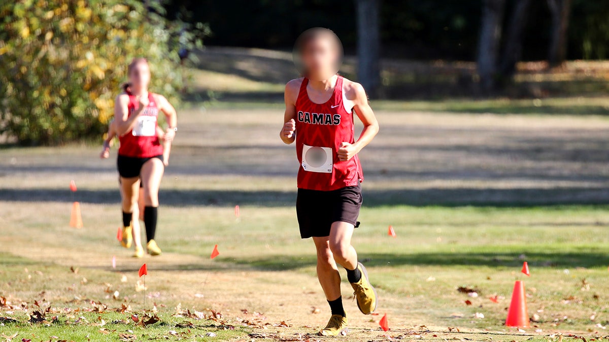 Washington Camas High School trans runner