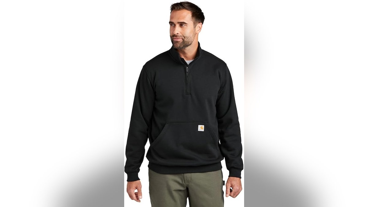 This Carhartt zip-up is perfect for fall.