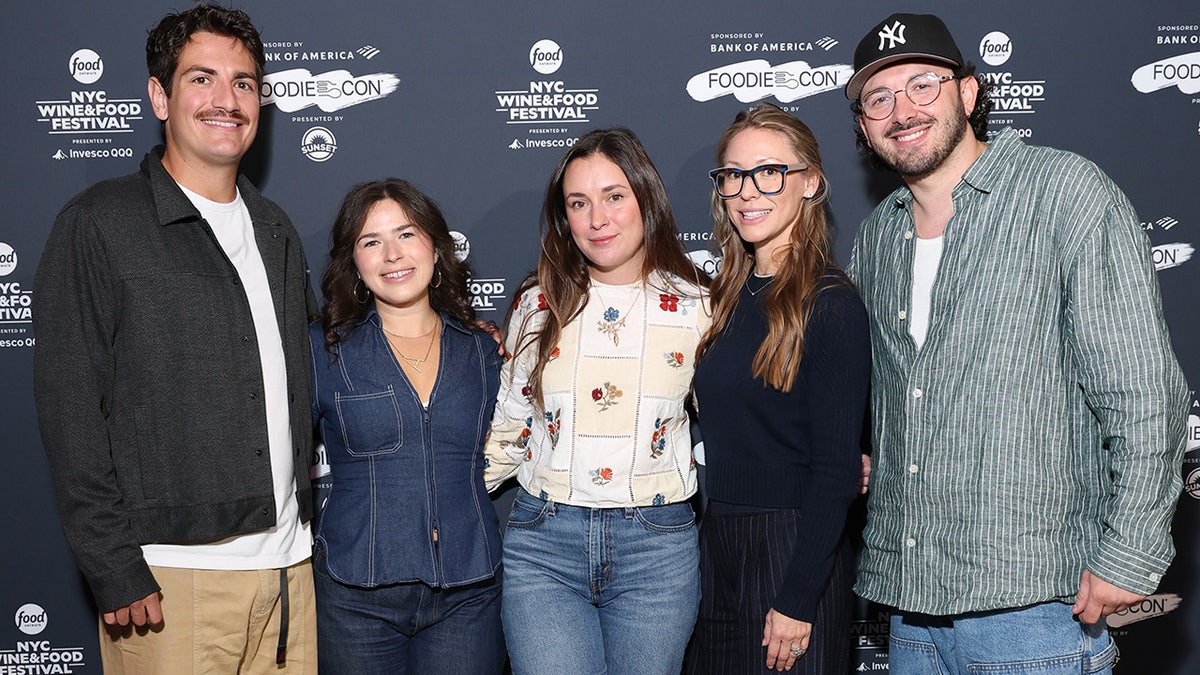 NEW YORK, NEW YORK - OCTOBER 18: (L-R) Carson Gillaspia, Alessandra Ciuffo, Carmen Perr, Sarah Thomas, and Marco Lombardi attend Food Network New York City Wine & Food Festival presented by Invesco QQQ - Bank of America's FoodieCon® presented by Sunset at Storied NYC on October 18, 2026 in New York City. (Photo by Michael Loccisano/Getty Images for NYCWFF)