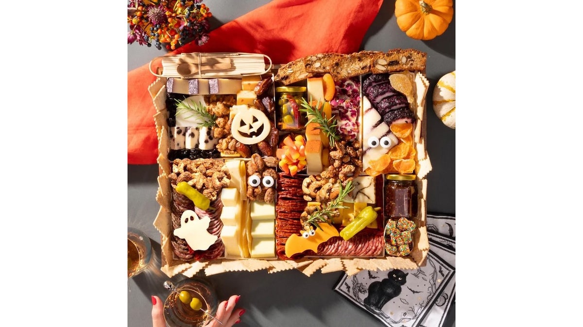 37 ready-to-eat cheeses, meats and nuts.