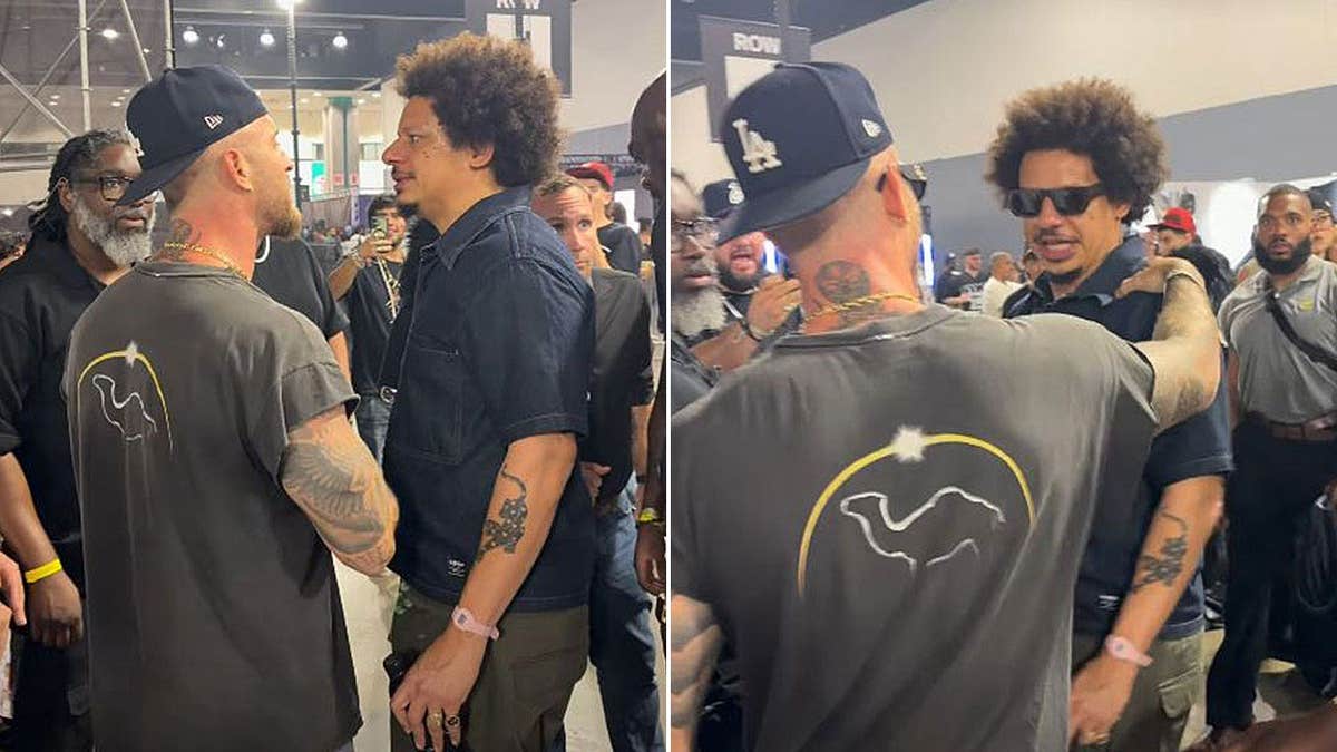 Chet Hanks confronting Eric Andre